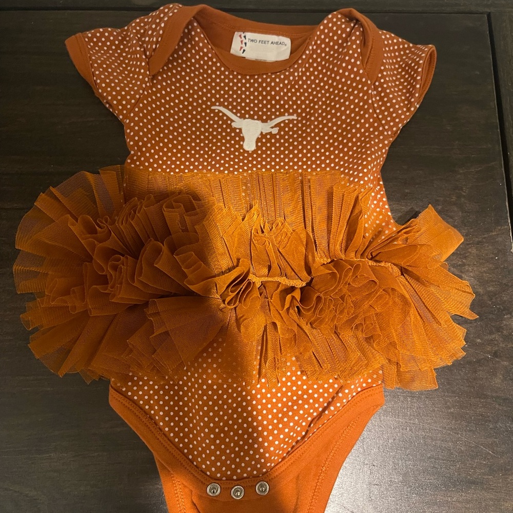 Texas Longhorns onesie